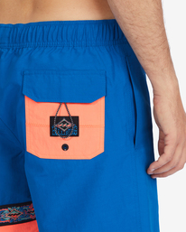 6 Sons Of Fun Layback 17.5" - Boardshort voor Heren Blue F1LB01BIF2 Billabong