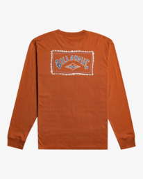 6 A/DIV Arch - T-shirt met Lange Mouwen voor Heren Blue F1LS15BIF2 Billabong