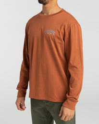 3 A/DIV Arch - T-shirt met Lange Mouwen voor Heren Blue F1LS15BIF2 Billabong
