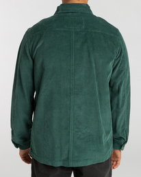 2 Bad Dog - Camiseta de pana para Hombre Verde F1SH21BIF2 Billabong