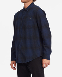 5 Coastline - Flanellen overhemd voor Heren Blue F1SH23BIF2 Billabong