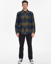 1 Coastline - Flanellen overhemd voor Heren Green F1SH23BIF2 Billabong