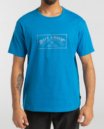 0 Arch - T- Shirt voor Heren Blue F1SS07BIF2 Billabong