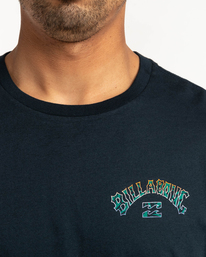 3 Arch Fill 2022 - T- Shirt für Männer Blau F1SS23BIF2 Billabong