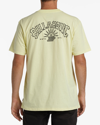 4 Arch Theme - T-Shirt voor Heren Green F1SS25BIF2 Billabong