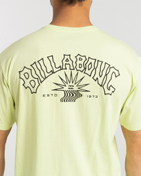 5 Arch Theme - T-Shirt voor Heren Green F1SS25BIF2 Billabong