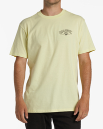 2 Arch Theme - T-Shirt voor Heren Green F1SS25BIF2 Billabong