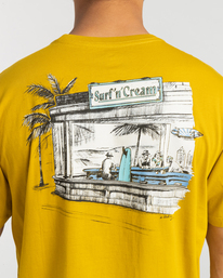 2 Surf N Cream - T- Shirt voor Heren Blue F1SS40BIF2 Billabong