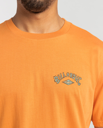 4 A/Div Arch - T-Shirt voor Heren Orange F1SS53BIF2 Billabong