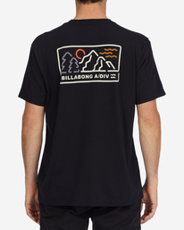 2 Range - Camiseta para Hombre Negro F1SS55BIF2 Billabong