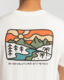 2 Shine - T- Shirt voor Heren White F1SS56BIF2 Billabong