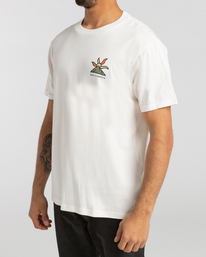 3 Shine - T- Shirt voor Heren White F1SS56BIF2 Billabong