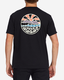 6 Shine - Camiseta para Hombre Negro F1SS56BIF2 Billabong