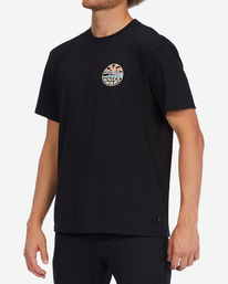 7 Shine - Camiseta para Hombre Negro F1SS56BIF2 Billabong