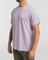 3 Peak - T- Shirt voor Heren Gray F1SS58BIF2 Billabong