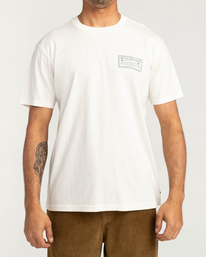 0 Valley - Camiseta para Hombre Blanco F1SS59BIF2 Billabong