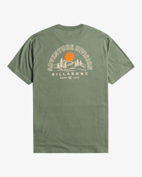 6 Highland - Camiseta para Hombre Verde F1SS62BIF2 Billabong