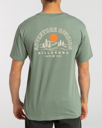 1 Highland - Camiseta para Hombre Verde F1SS62BIF2 Billabong