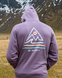 1 Peak - Sudadera con capucha y cremallera para Hombre Gris F1ZH02BIF2 Billabong