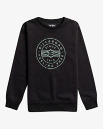 0 Stamp - Sweat pour Garçon 8 - 14 Noir F2CR03BIF2 Billabong