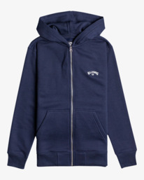 0 Arch - Sudadera con capucha y cremallera para Chicos Azul F2FL14BIF2 Billabong