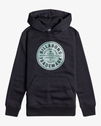 0 Stamp - Sudadera con Capucha para Chicos Negro F2HO08BIF2 Billabong