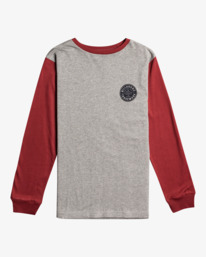 0 Stamp - Longsleeve für Jungen Grau F2LS11BIF2 Billabong
