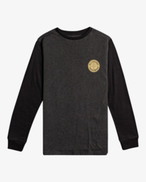 0 Stamp 2022 - T- shirt manches longues pour Garçon Noir F2LS11BIF2 Billabong