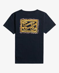 1 Crayon Wave 2022 - T- shirt pour Garçon Bleu F2SS13BIF2 Billabong