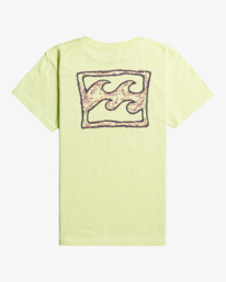 1 Crayon Wave - Camiseta para Chicos Verde F2SS13BIF2 Billabong