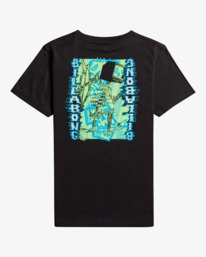 1 TV Heads - T- Shirt für Jungen Schwarz F2SS19BIF2 Billabong