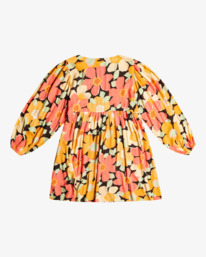 6 Secret Wish - Jurk met Lange Mouwen voor Dames Brown F3DR13BIF2 Billabong