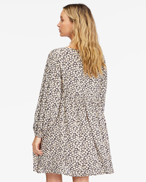3 Secret Wish 2022 - Jurk in babydoll- stijl met Lange Mouw voor Dames  F3DR14BIF2 Billabong