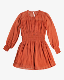8 Boho Babe - Vestido Mini para Mujer Rojo F3DR19BIF2 Billabong