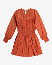 7 Boho Babe - Vestido Mini para Mujer Rojo F3DR19BIF2 Billabong