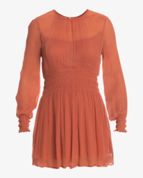 6 Boho Babe - Vestido Mini para Mujer Rojo F3DR19BIF2 Billabong