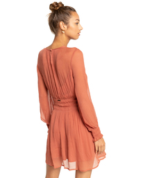 3 Boho Babe - Vestido Mini para Mujer Rojo F3DR19BIF2 Billabong