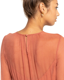 4 Boho Babe - Vestido Mini para Mujer Rojo F3DR19BIF2 Billabong