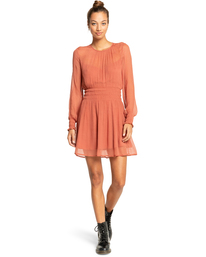 2 Boho Babe - Vestido Mini para Mujer Rojo F3DR19BIF2 Billabong
