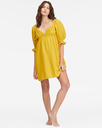 2 Perfect Paradise - Vestido Babydoll para Mujer Marron F3DR27BIF2 Billabong