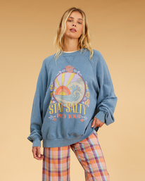Salty Blonde Coastal - Sweatshirt for Women  F3FL19BIF2