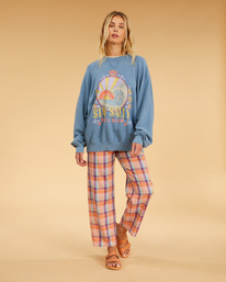 1 Salty Blonde Coastal - Sweat pour Femme Bleu F3FL19BIF2 Billabong