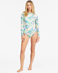 1 Rides And Tides - Maillot une pièce manches longues pour Femme  F3GY01BIF2 Billabong