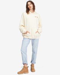 1 Ride Out - Sudadera con Capucha para Mujer Blanco F3HO15BIF2 Billabong