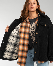 6 Lucky Cord - Kordjacke für Frauen  F3JK25BIF2 Billabong