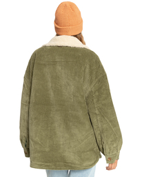 1 Lucky Cord - Veste en velours côtelé pour Femme Marron F3JK25BIF2 Billabong