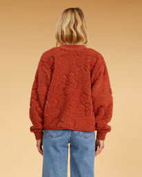 2 Salty Blonde Cozy Shore - Veste bomber pour Femme Marron F3JK40BIF2 Billabong