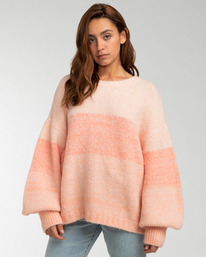 0 Tropic Fever Slim - Pull pour Femme Rose F3JP08BIF2 Billabong