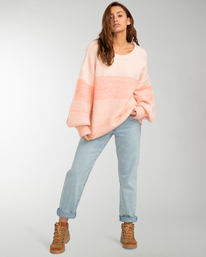1 Tropic Fever Slim - Pull pour Femme Rose F3JP08BIF2 Billabong