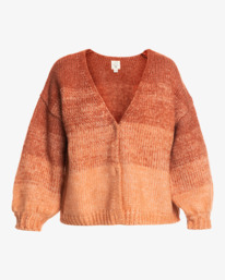 4 Cool Breeze - Cárdigan crop de punto para Mujer Rojo F3JP09BIF2 Billabong